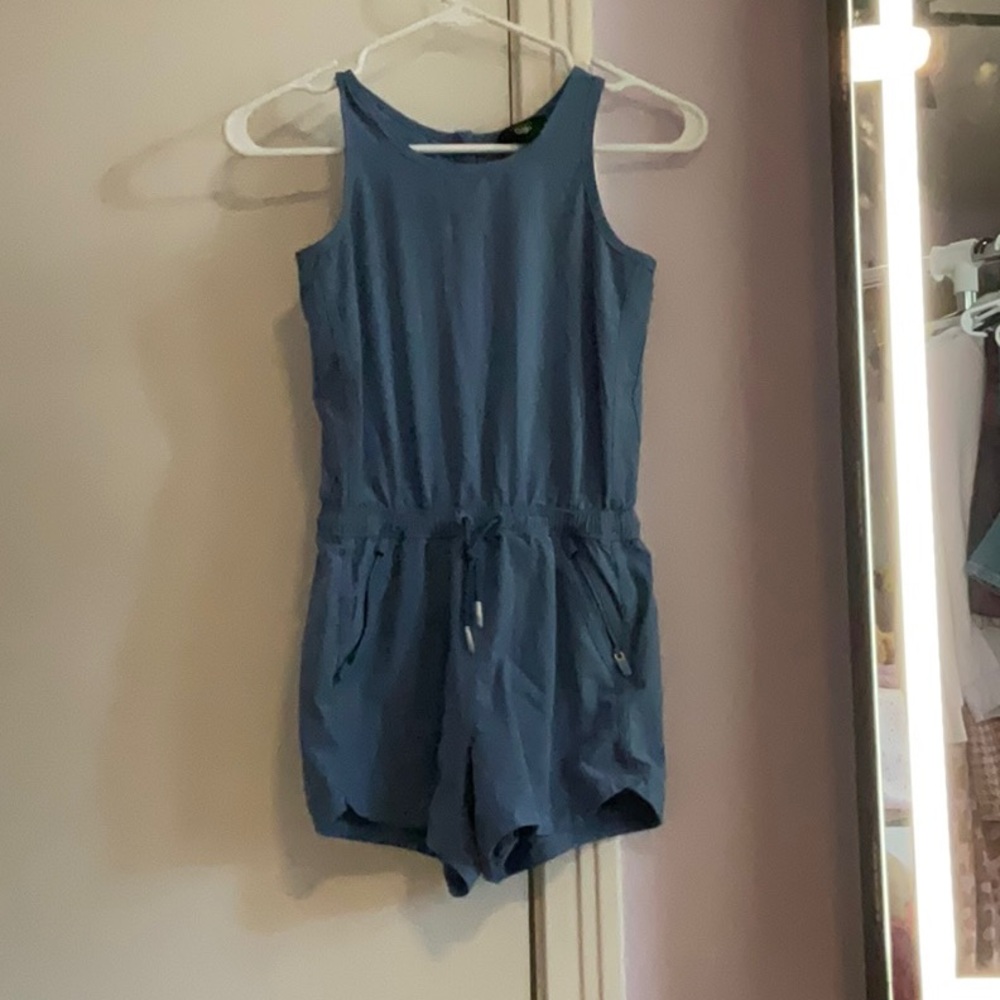 Athleta Girl Blue Romper